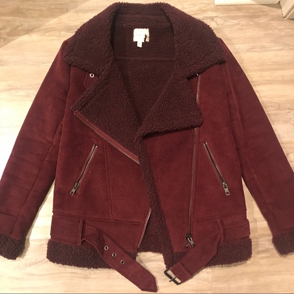 Urban Outfitters Jackets & Blazers - NWOT Urban Corduroy Aviator Coat